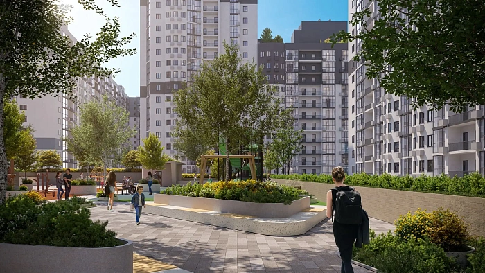 Квартиры в доме комфорт класса