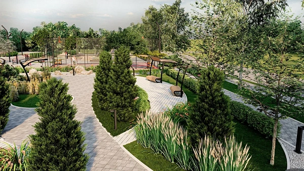 Скверы и парки